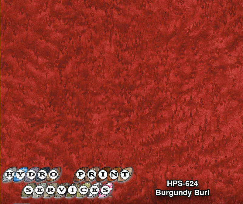 HPS-624 Burgundy Burl